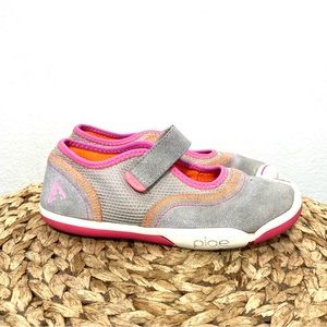 Plae emme maryjane silver pink Mary Jane sandals